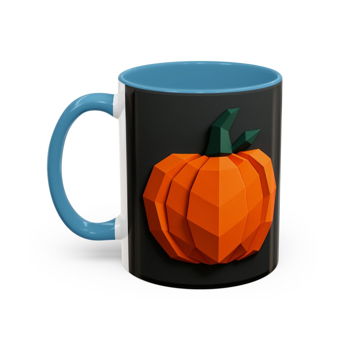 Accent Coffee Mug (11, 15oz) Pumpkins Halloween festival - Toddcraft