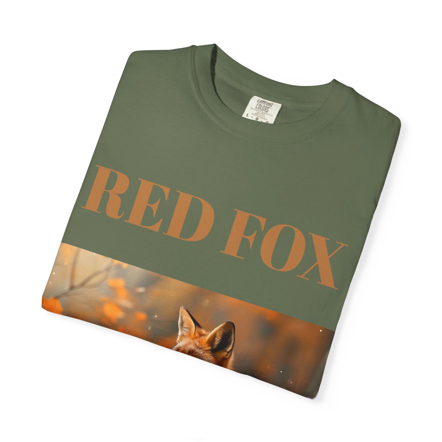 Autumn Fox T-Shirt, Animal Lover Gift, Nature Shirt, Fall Fashion, Wildlife Tee, Outdoor Adventure Apparel