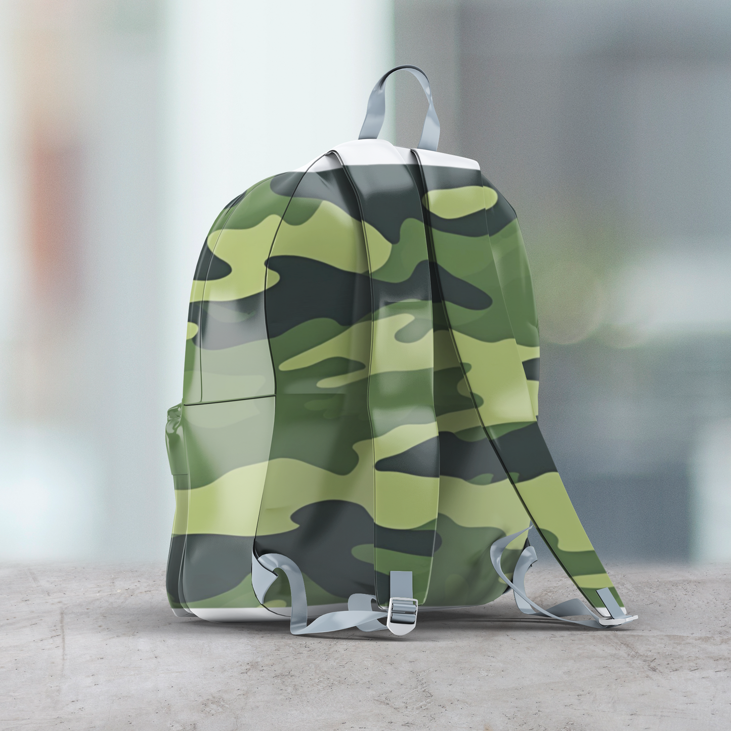Camouflage Backpack for Outdoor Adventures, School, Hiking Gear, Stylish Travel Bag, Unisex Bookbag