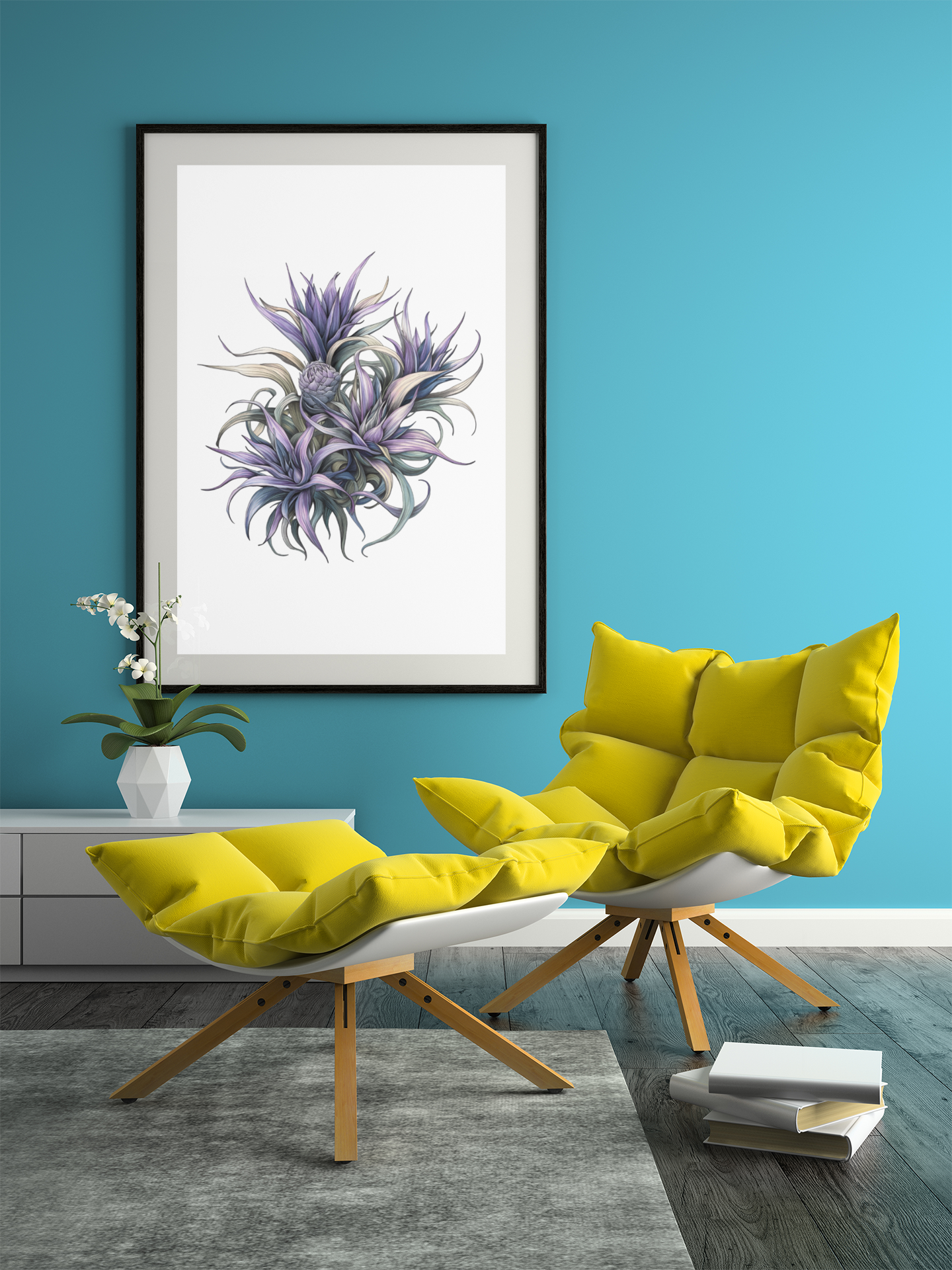 Fine Art Posters - Premium Quality floral design wall art decor