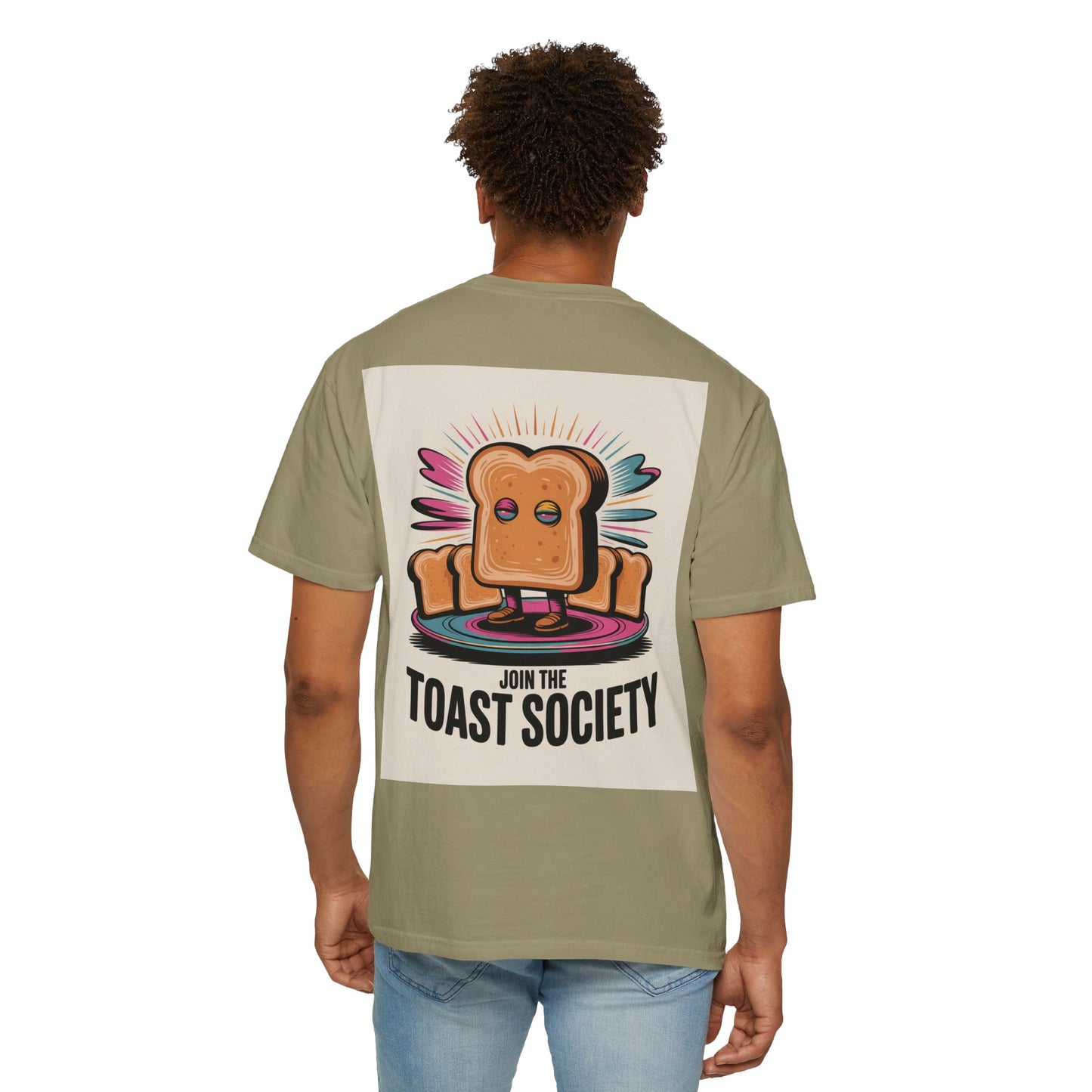 Toast Society Graphic Tee, Fun Unisex T-Shirt for Food Lovers, Perfect Gift for Bread Enthusiasts & Casual Wear - Toddcraft