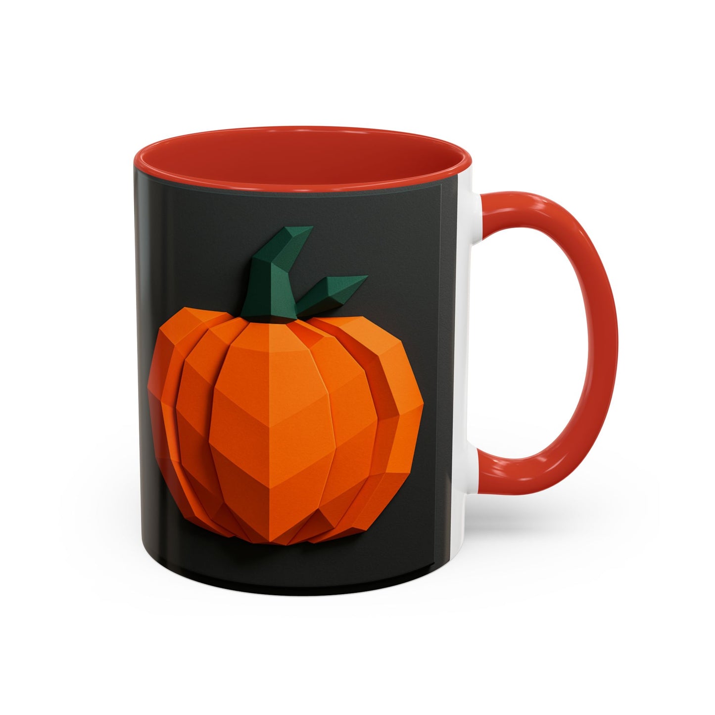 Accent Coffee Mug (11, 15oz) Pumpkins Halloween festival - Toddcraft