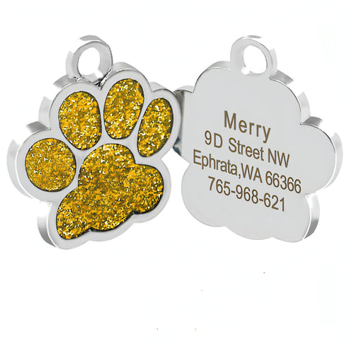 Personalized Pet ID Tags - Custom Engraved Dog & Cat Tags