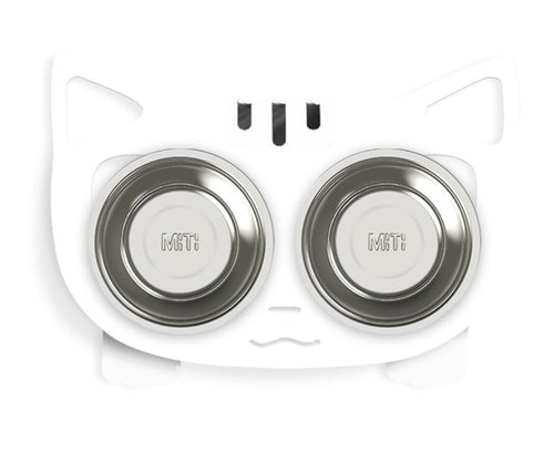 Anti-falling Cat Dog Feeding Water Bowl - Stainless Steel