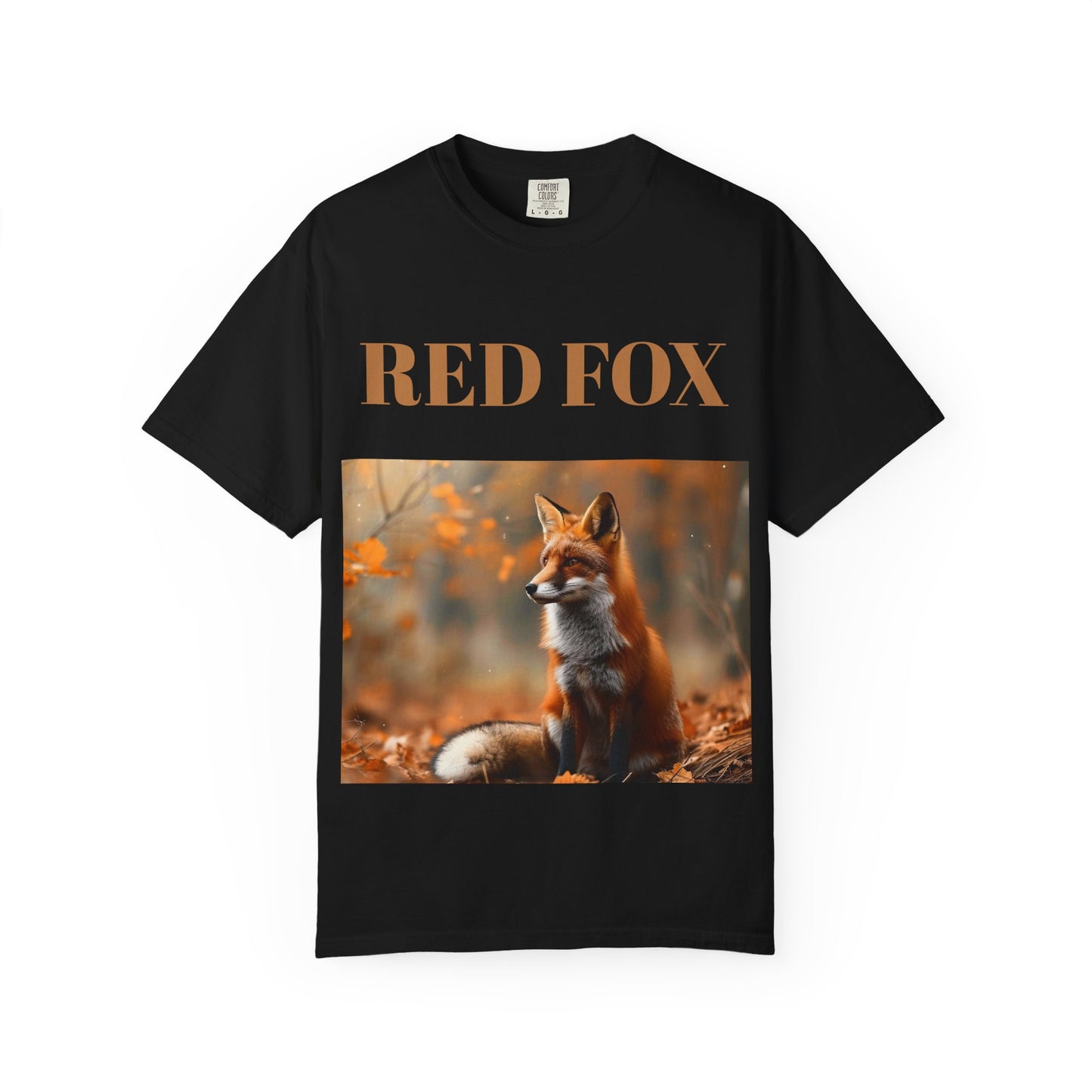 Autumn Fox T-Shirt, Animal Lover Gift, Nature Shirt, Fall Fashion, Wildlife Tee, Outdoor Adventure Apparel
