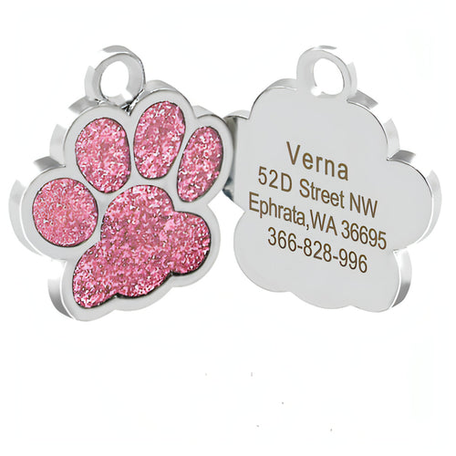 Personalized Pet ID Tags - Custom Engraved Dog & Cat Tags