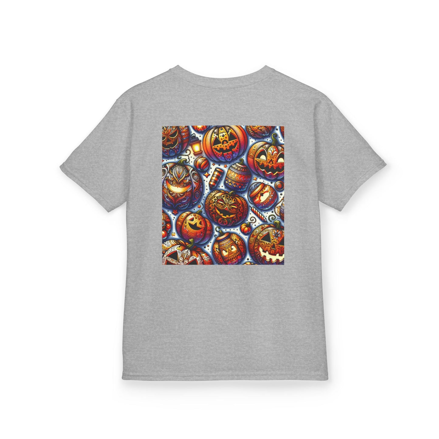 Kids Halloween Cotton Tee, Cute Spooky Shirt for Children, Fall Festive Wear, Trick or Treat Top, Halloween Costume T-Shirt