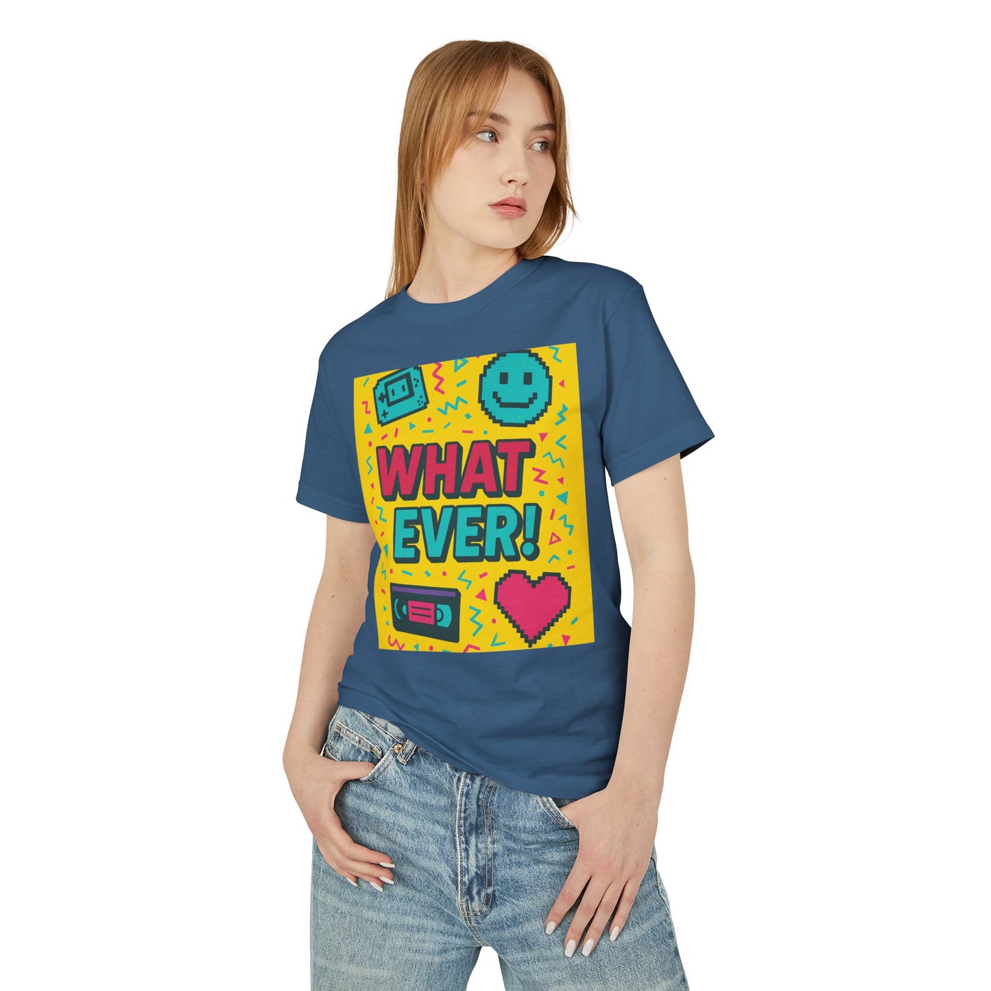Vibrant Retro Graphic Tee, Perfect for Casual Outings, Gifts for Friends, Summer Fun, 90s Nostalgia T-Shirt, Everyday Wear