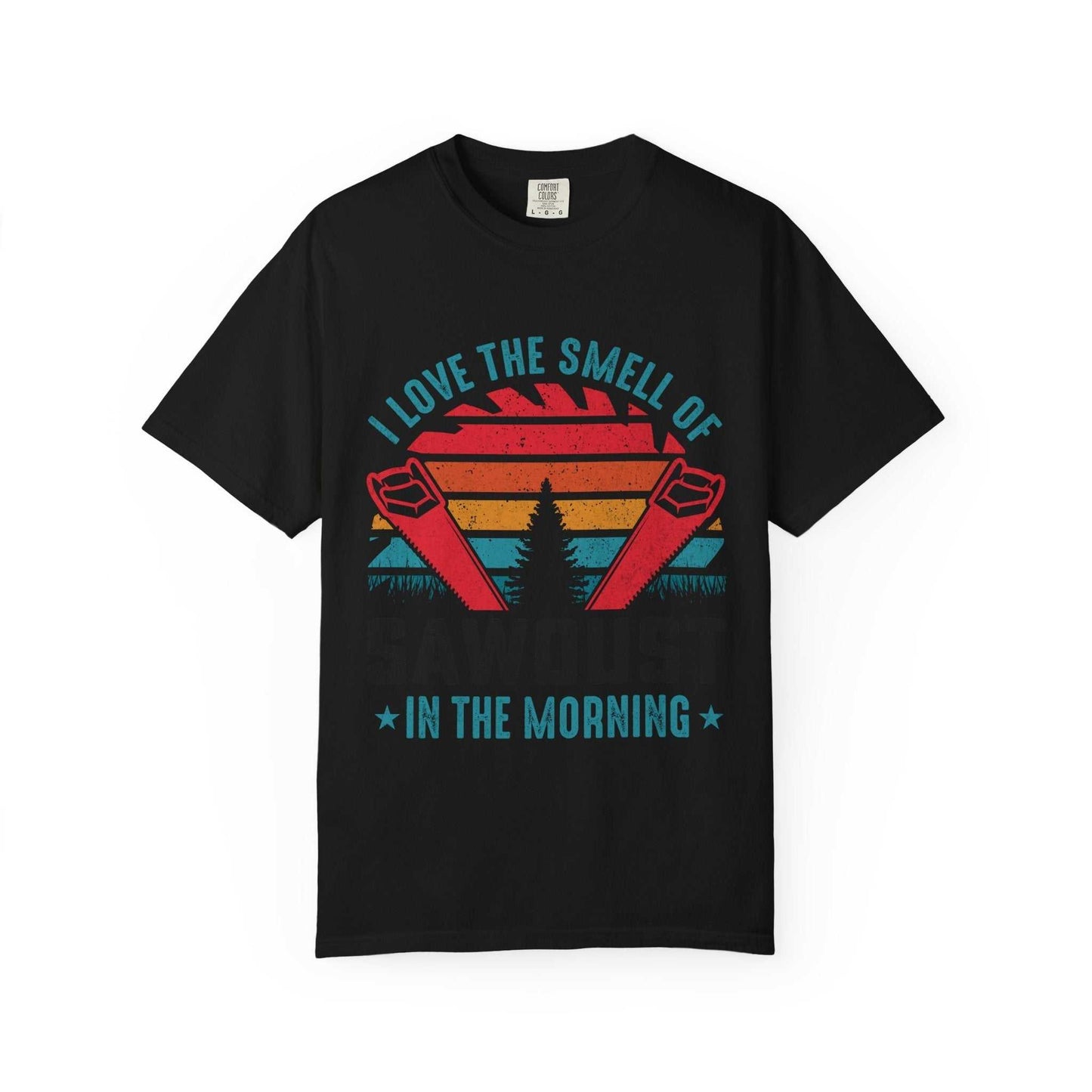 Unisex garment-dyed t-shirt with printed graphic, Comfort Colors 1717.
