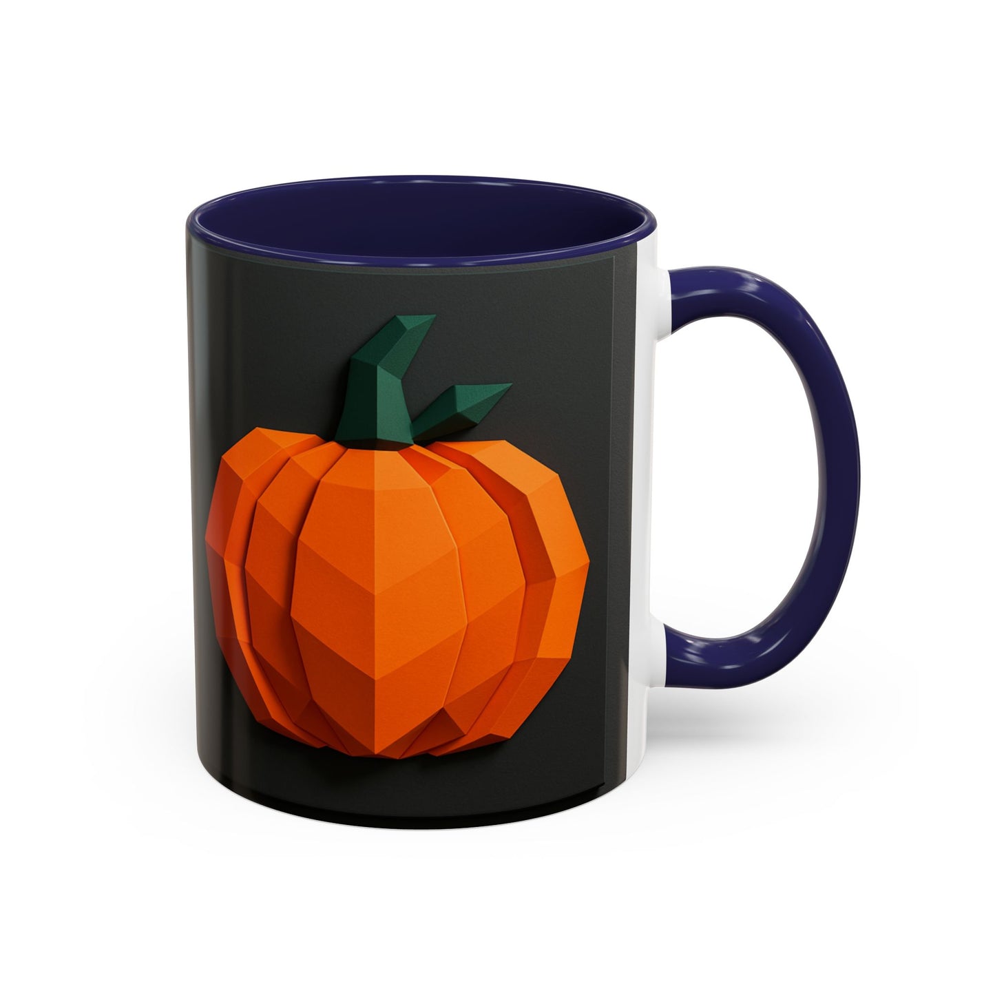 Accent Coffee Mug (11, 15oz) Pumpkins Halloween festival - Toddcraft