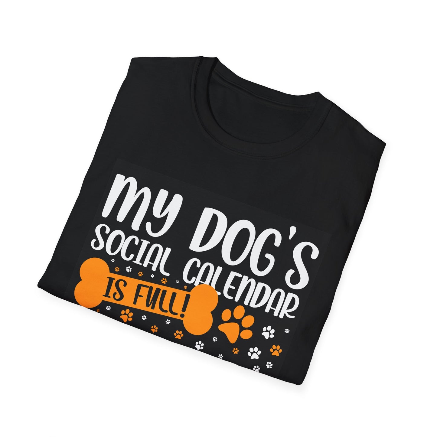 Dog's Social Calendar Tee - Toddcraft