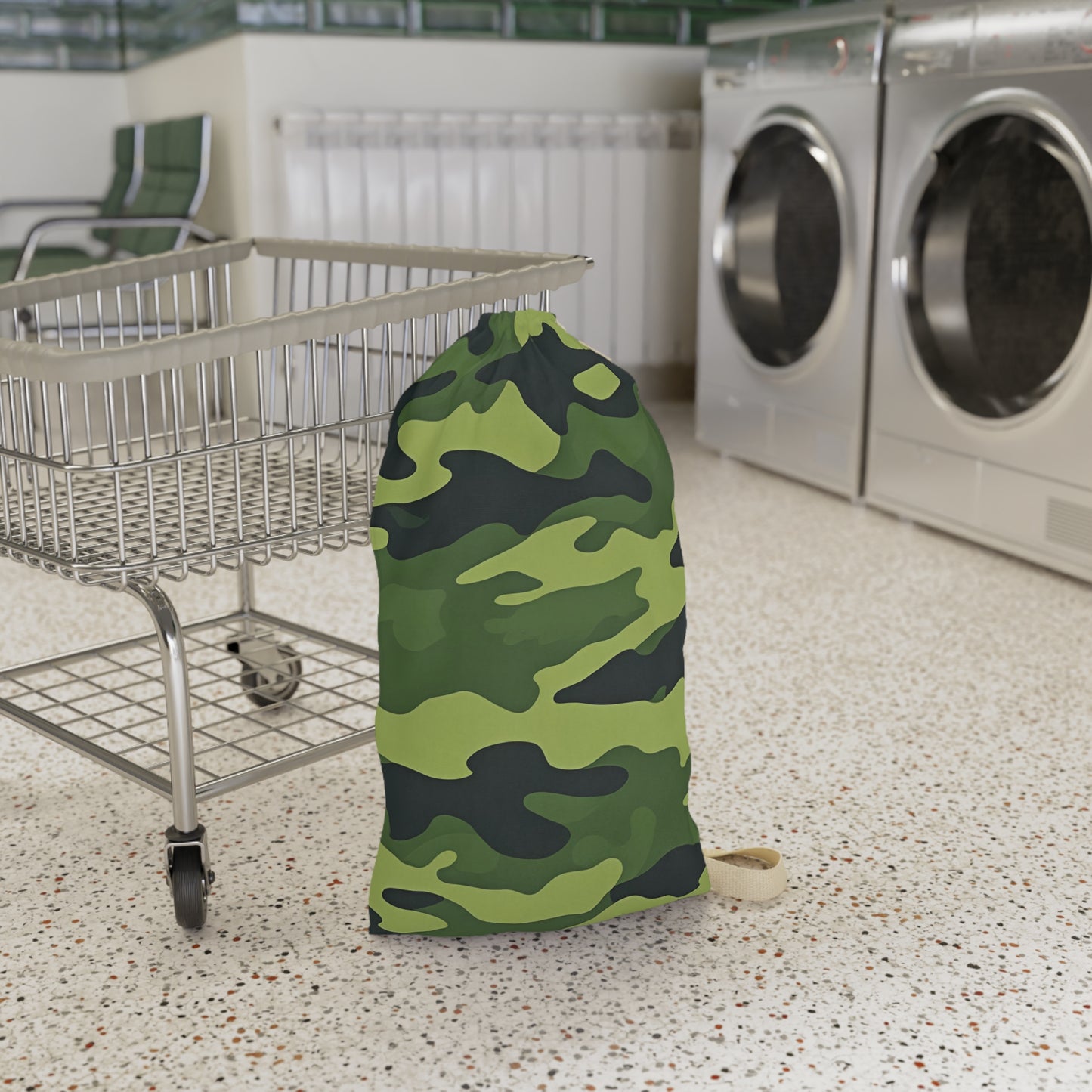 Tactical Camouflage Laundry Bag | Rugged Storage for Civilians, Military & Vets