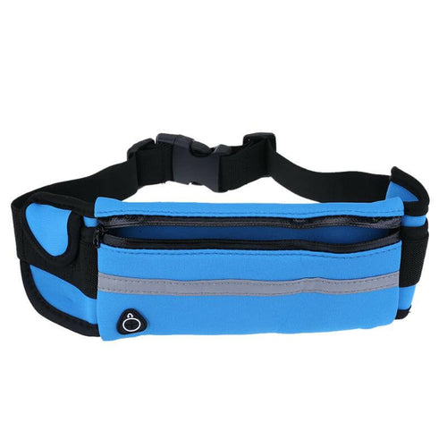 Velocity Water-Resistant Sports Running Belt and Fanny Pack for Outdoo