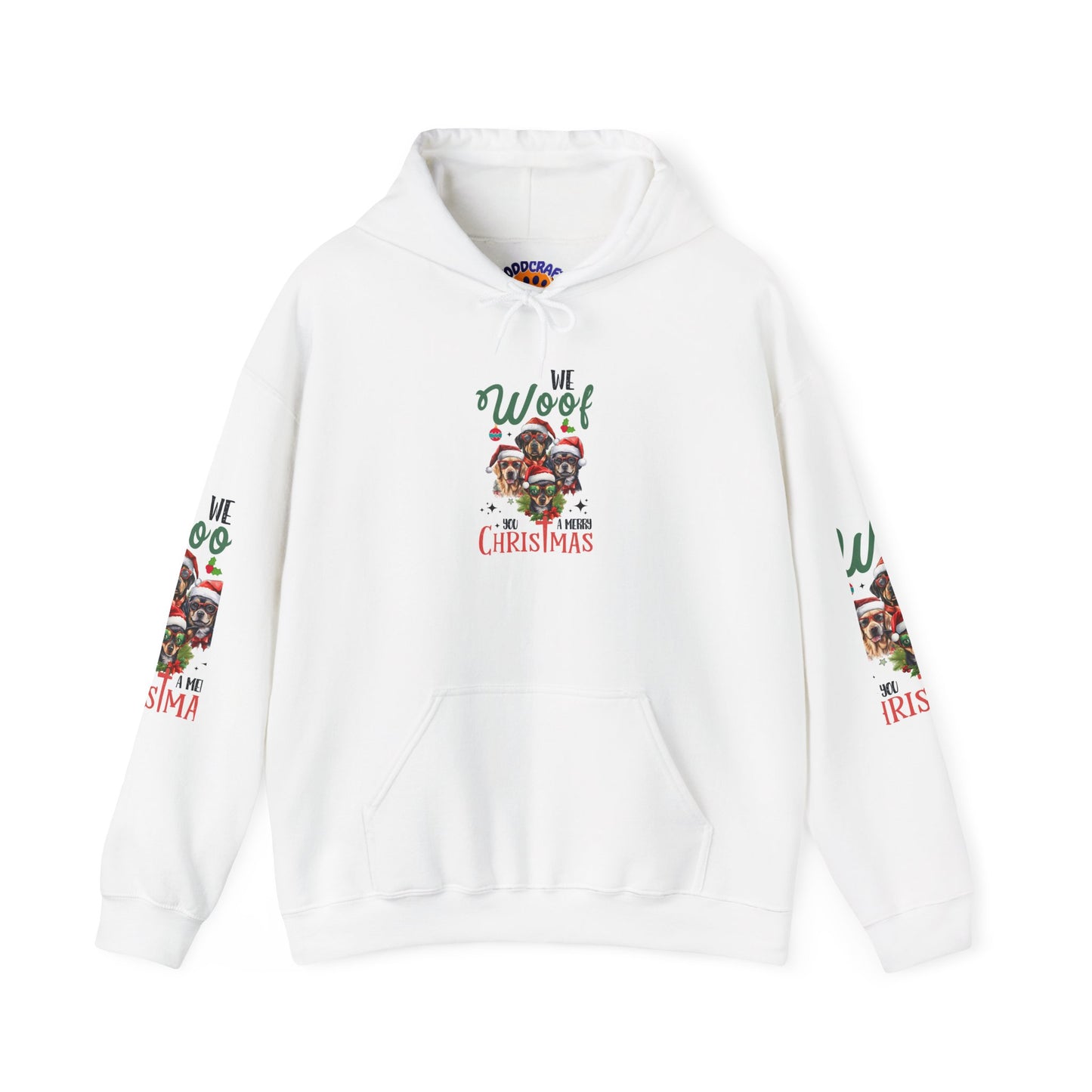 Christmas Dog Lovers Hoodie, Holiday Sweatshirt, Cute Pet Gift, Cozy Winter Apparel, Funny Xmas Sweatshirt, Warm Dog Mom Gift
