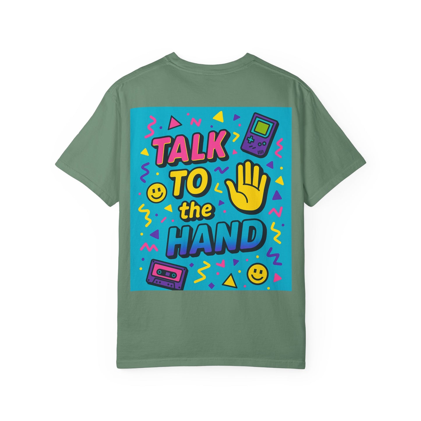 Retro Graphic T-Shirt, Fun 90s Nostalgia Tee, Unisex Casual Wear, Gift for Friends, Vibrant Streetwear, Summer Party Outfit