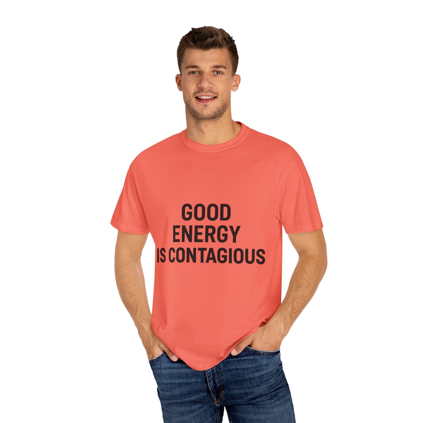 Good Energy Unisex T-Shirt, Positive Vibes Tee, Casual Summer Shirt, Gift for Friends, Inspirational Apparel