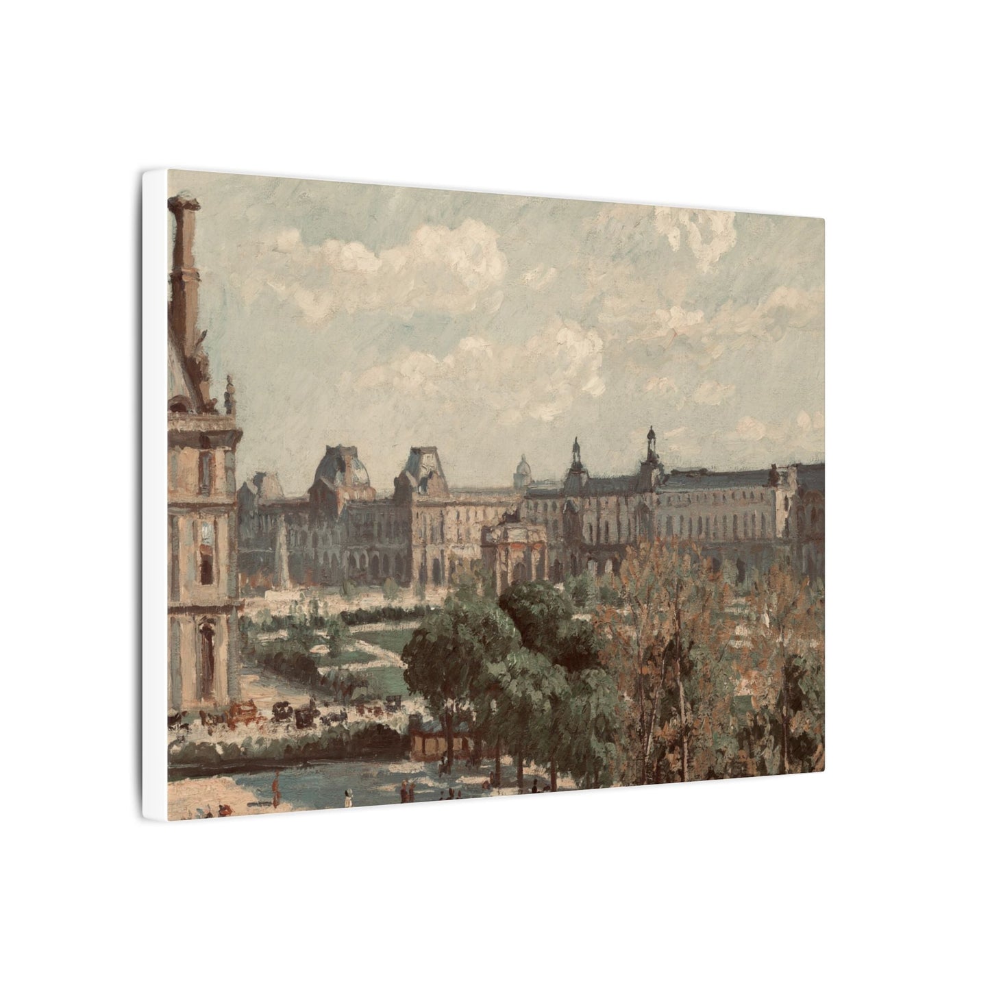 Matte canvas print with frame made from eco-friendly radiata pine, featuring vibrant artwork and convenient hanging options.