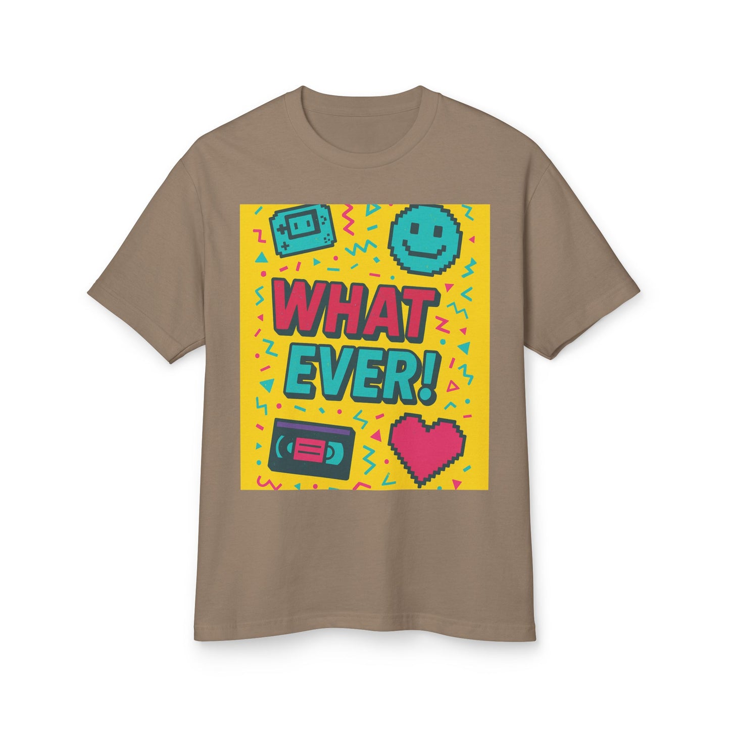 Vibrant Retro Graphic Tee, Perfect for Casual Outings, Gifts for Friends, Summer Fun, 90s Nostalgia T-Shirt, Everyday Wear