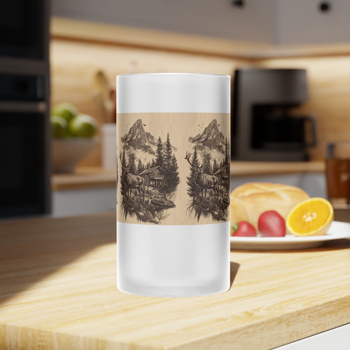 Frosted Glass Beer Mug - 16oz | Stylish & Durable | Perfect for Beer Enthusiasts