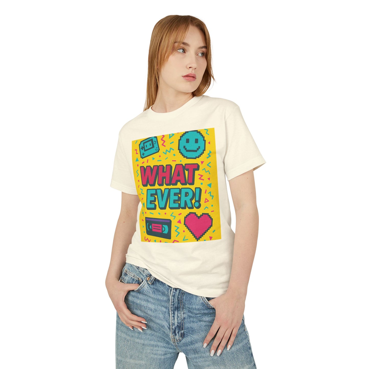 Vibrant Retro Graphic Tee, Perfect for Casual Outings, Gifts for Friends, Summer Fun, 90s Nostalgia T-Shirt, Everyday Wear