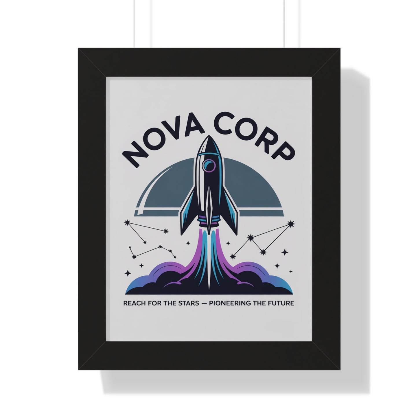 Retro Space Exploration Poster, Wall Art, Home Decor, Gift for Dreamers, Kids Room, Office Decor, Space Theme - Toddcraft