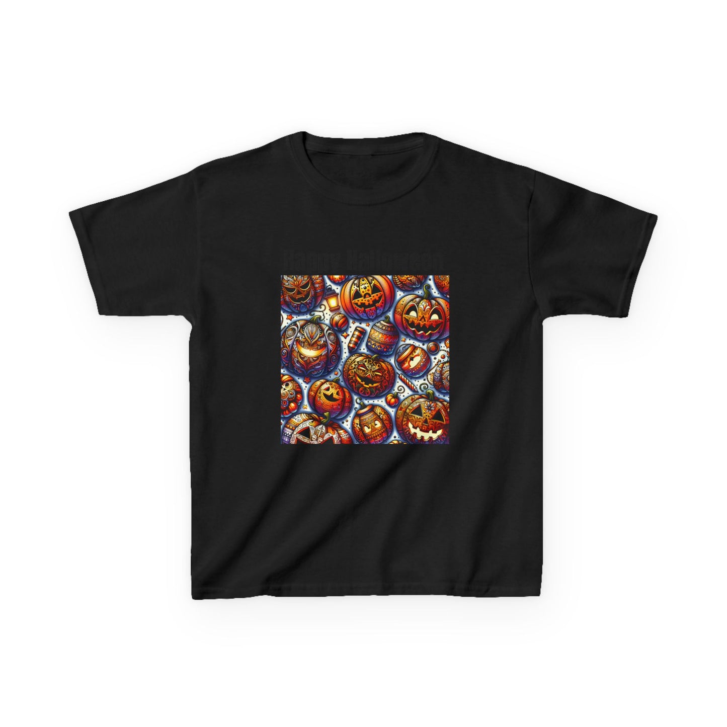 Kids Halloween Cotton Tee, Cute Spooky Shirt for Children, Fall Festive Wear, Trick or Treat Top, Halloween Costume T-Shirt
