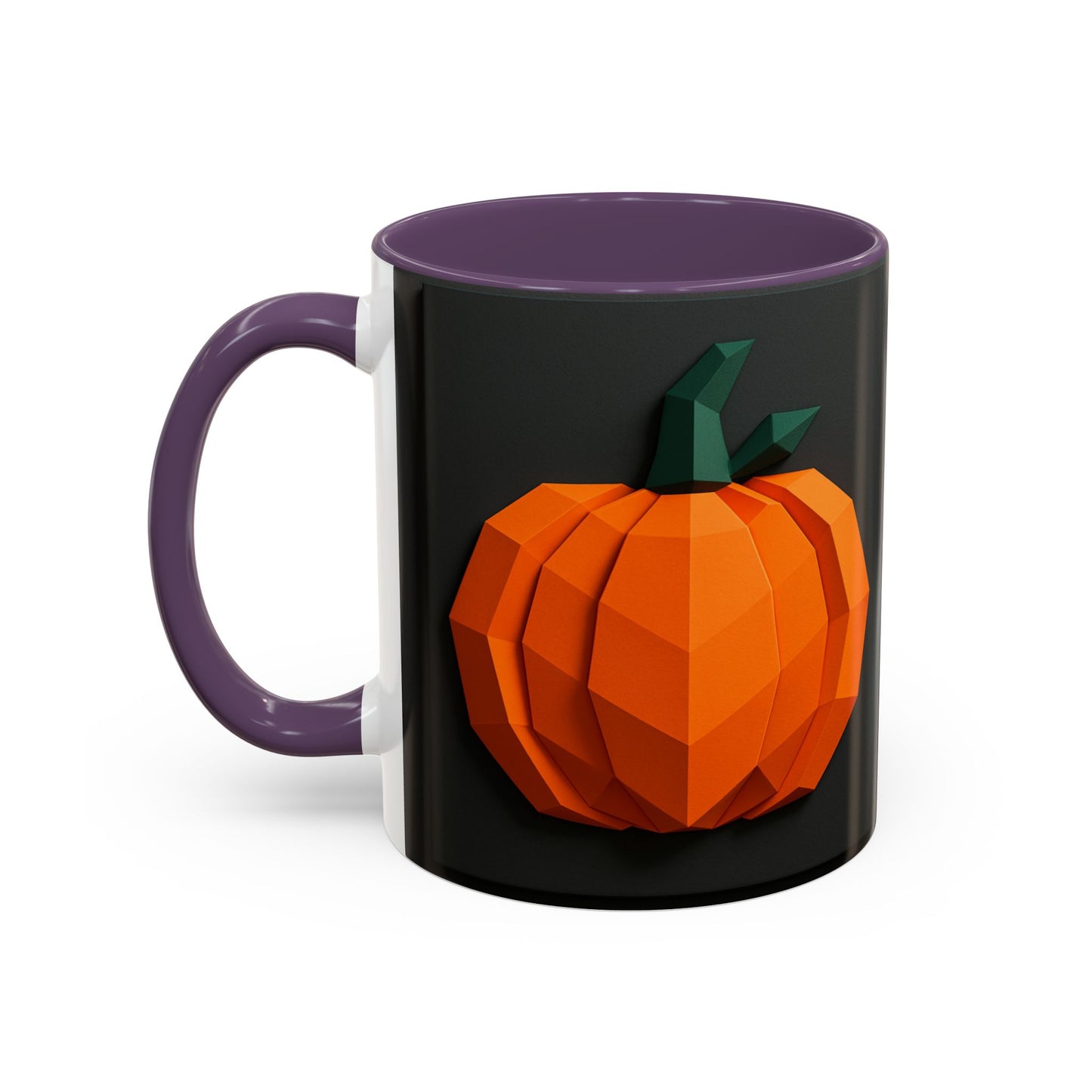 Accent Coffee Mug (11, 15oz) Pumpkins Halloween festival - Toddcraft
