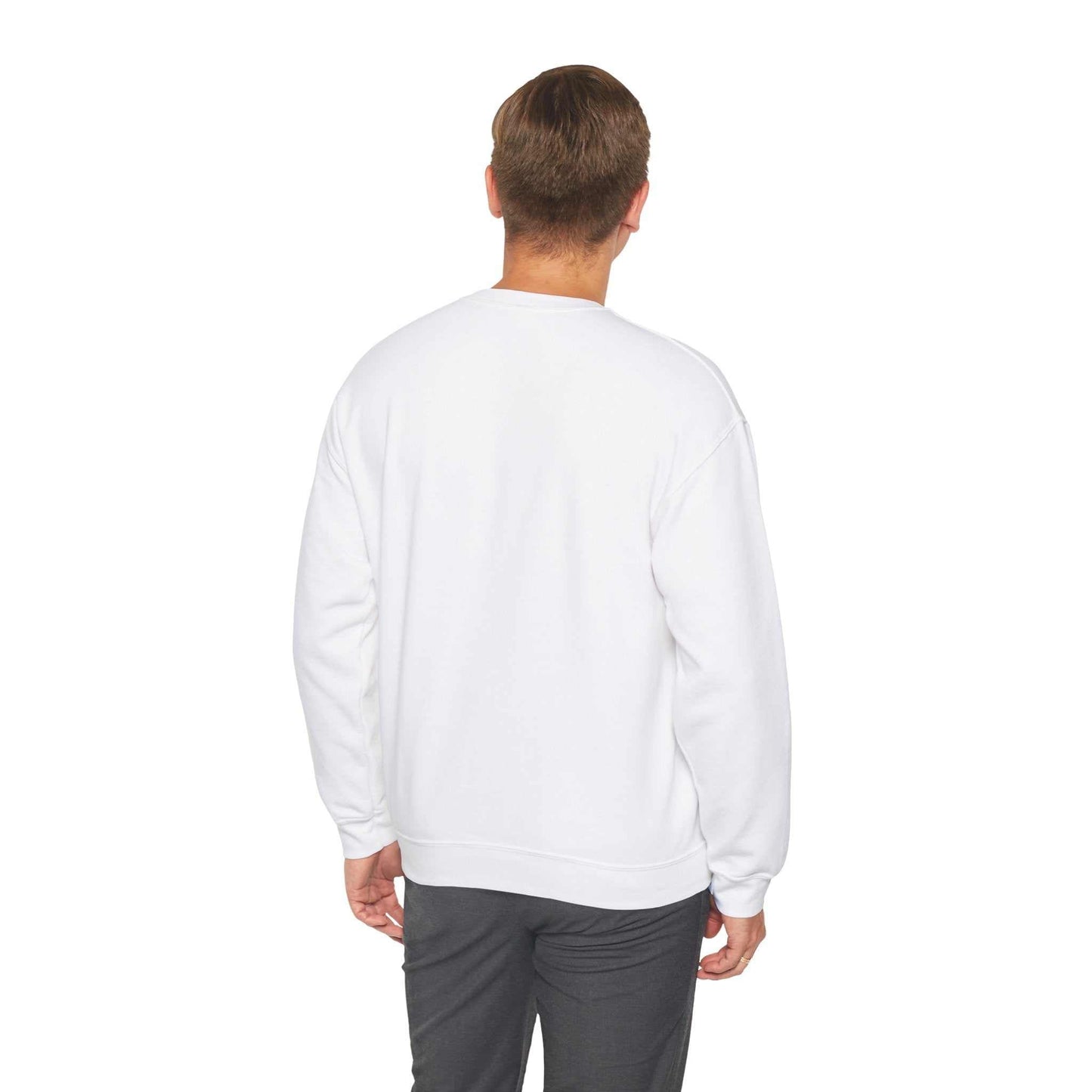 Unisex crewneck sweatshirt with a classic fit, featuring '80s Made Me' design.