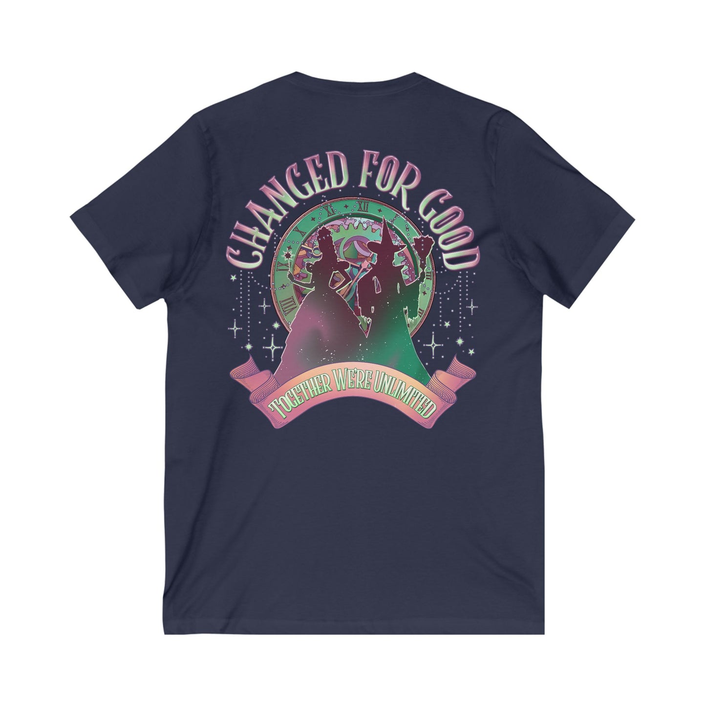Empowering Change V-Neck Tee, Feminist T-Shirt, Positive Vibes Shirt, Inspirational Gift, Casual Wear, Confidence Boost