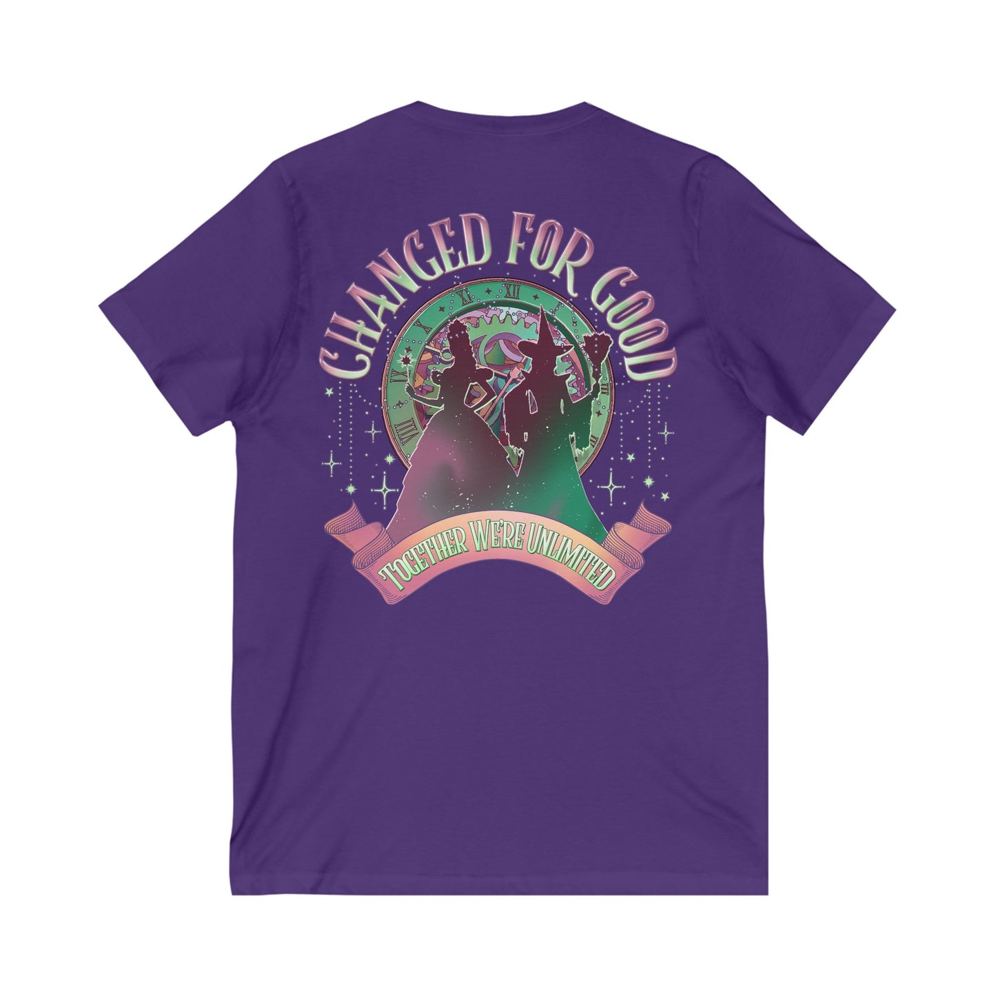 Empowering Change V-Neck Tee, Feminist T-Shirt, Positive Vibes Shirt, Inspirational Gift, Casual Wear, Confidence Boost