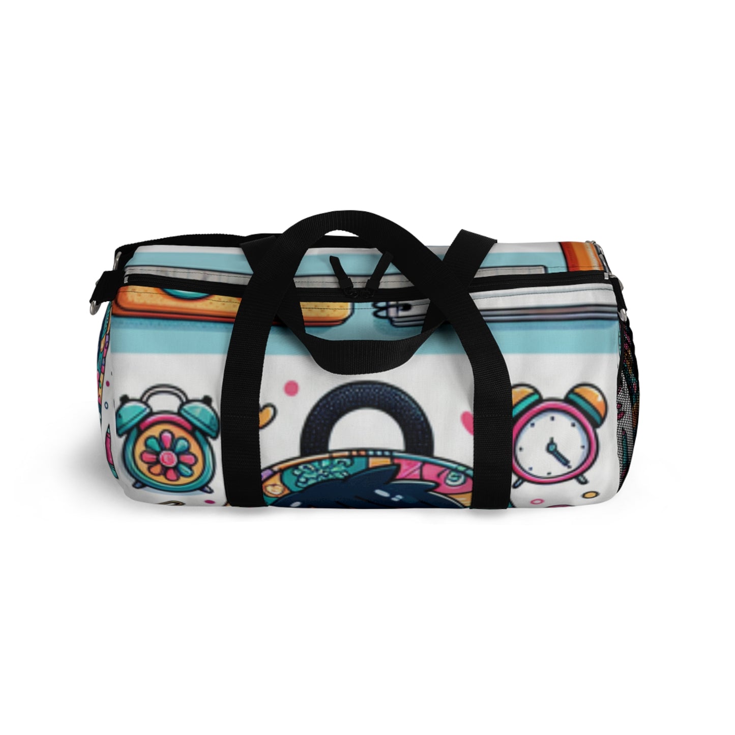 Cute Cartoon Duffel Bag, Gym Tote, Travel Luggage, Sports Bag, Weekender Bag, Fun Design