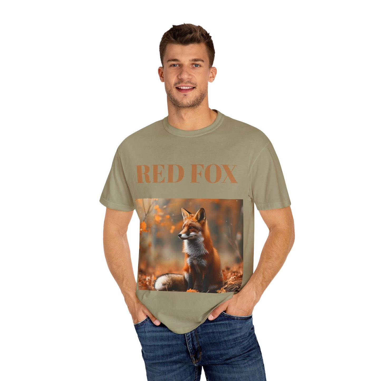 Autumn Fox T-Shirt, Animal Lover Gift, Nature Shirt, Fall Fashion, Wildlife Tee, Outdoor Adventure Apparel