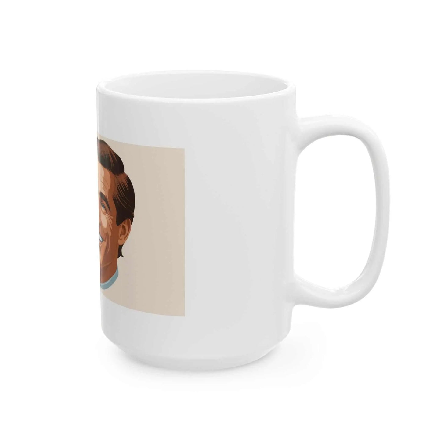 You Are a Great Dad Ceramic Mug with vibrant colors and glossy finish, perfect Father's Day gift.