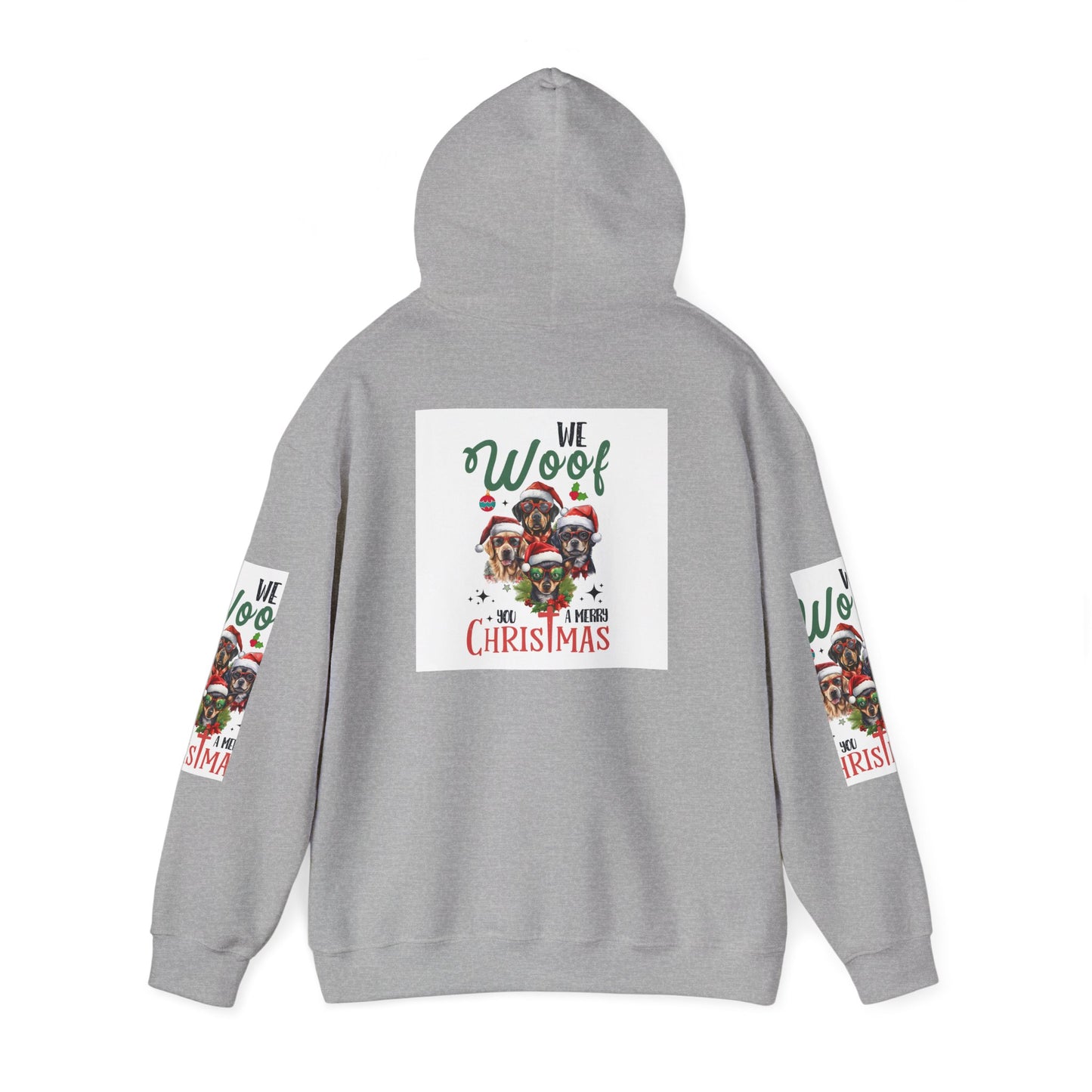 Christmas Dog Lovers Hoodie, Holiday Sweatshirt, Cute Pet Gift, Cozy Winter Apparel, Funny Xmas Sweatshirt, Warm Dog Mom Gift