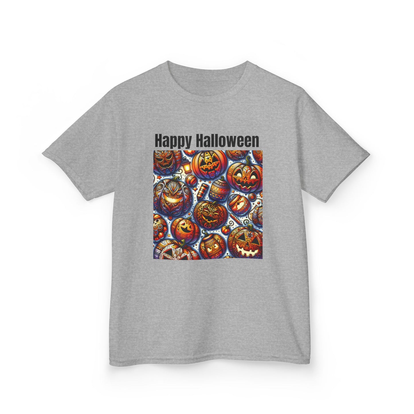 Kids Halloween Cotton Tee, Cute Spooky Shirt for Children, Fall Festive Wear, Trick or Treat Top, Halloween Costume T-Shirt
