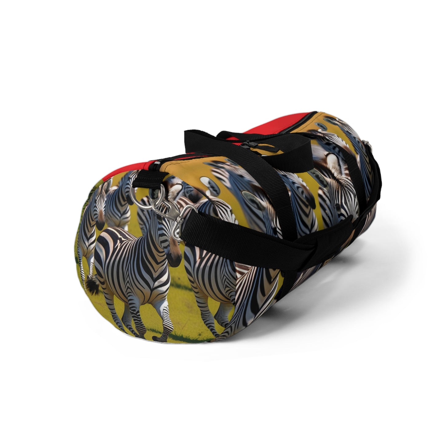 Zebra Print Duffel Bag | Travel Tote for Gym, Weekend Getaways, or Sports Events
