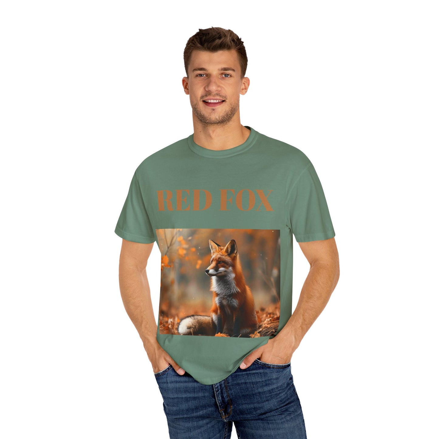 Autumn Fox T-Shirt, Animal Lover Gift, Nature Shirt, Fall Fashion, Wildlife Tee, Outdoor Adventure Apparel