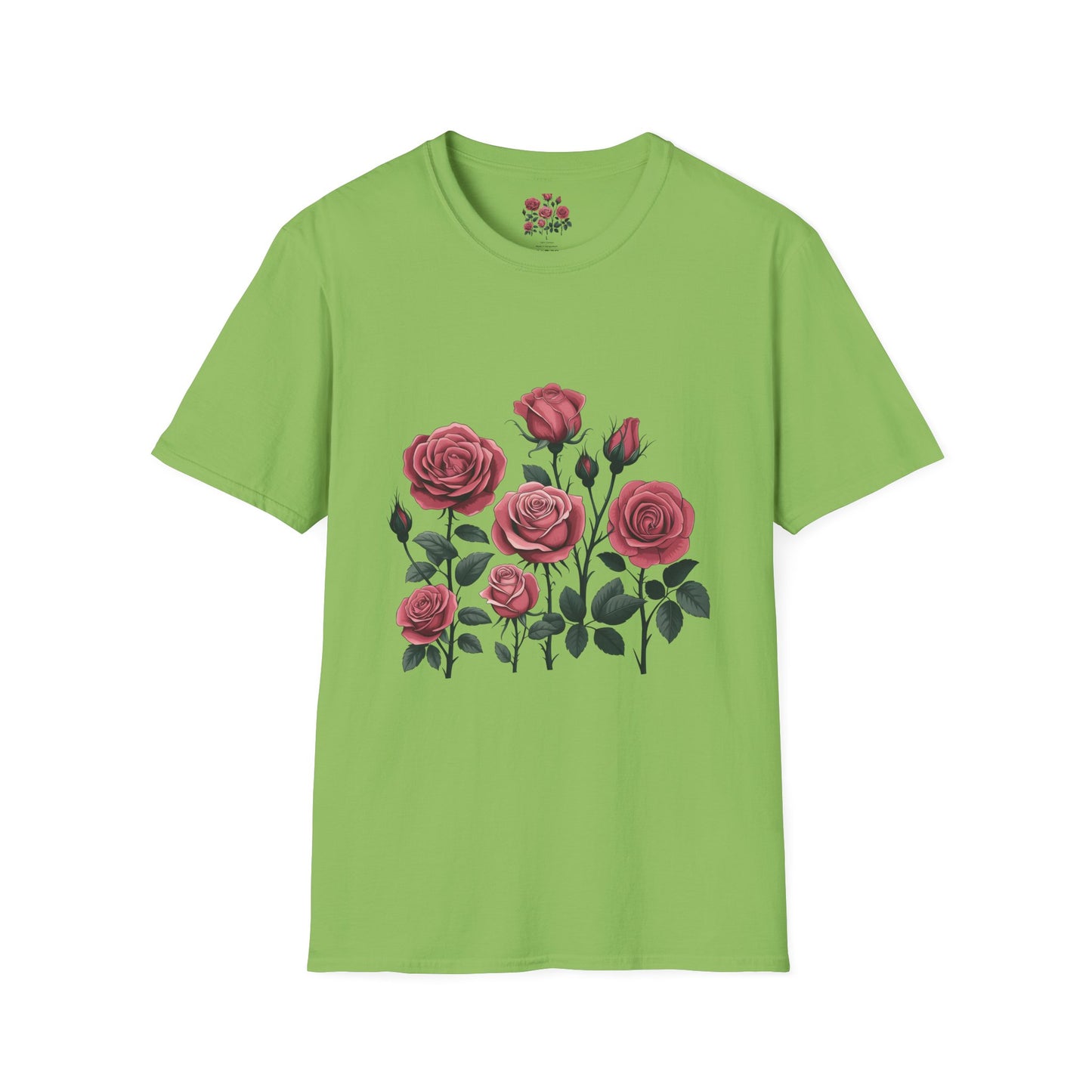 Floral & Sparkle Unisex Softstyle T-Shirt - Perfect for Gifts, Birthdays, Mother's Day, Casual Wear, and Celebrations