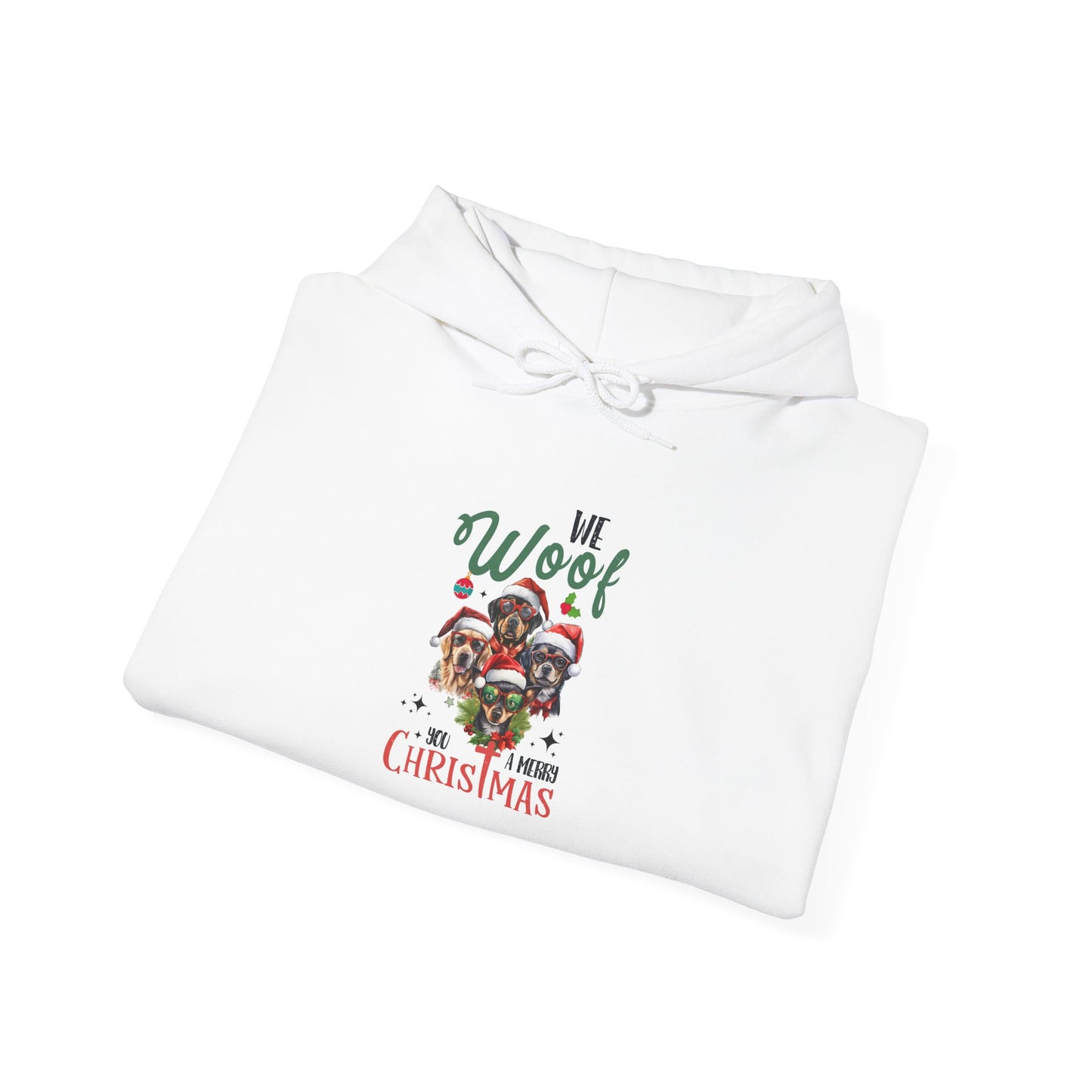 Christmas Dog Lovers Hoodie, Holiday Sweatshirt, Cute Pet Gift, Cozy Winter Apparel, Funny Xmas Sweatshirt, Warm Dog Mom Gift