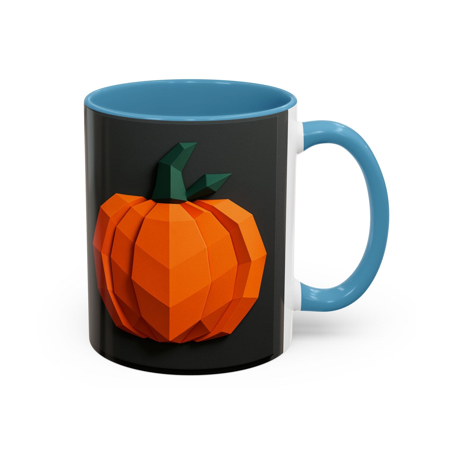 Accent Coffee Mug (11, 15oz) Pumpkins Halloween festival - Toddcraft