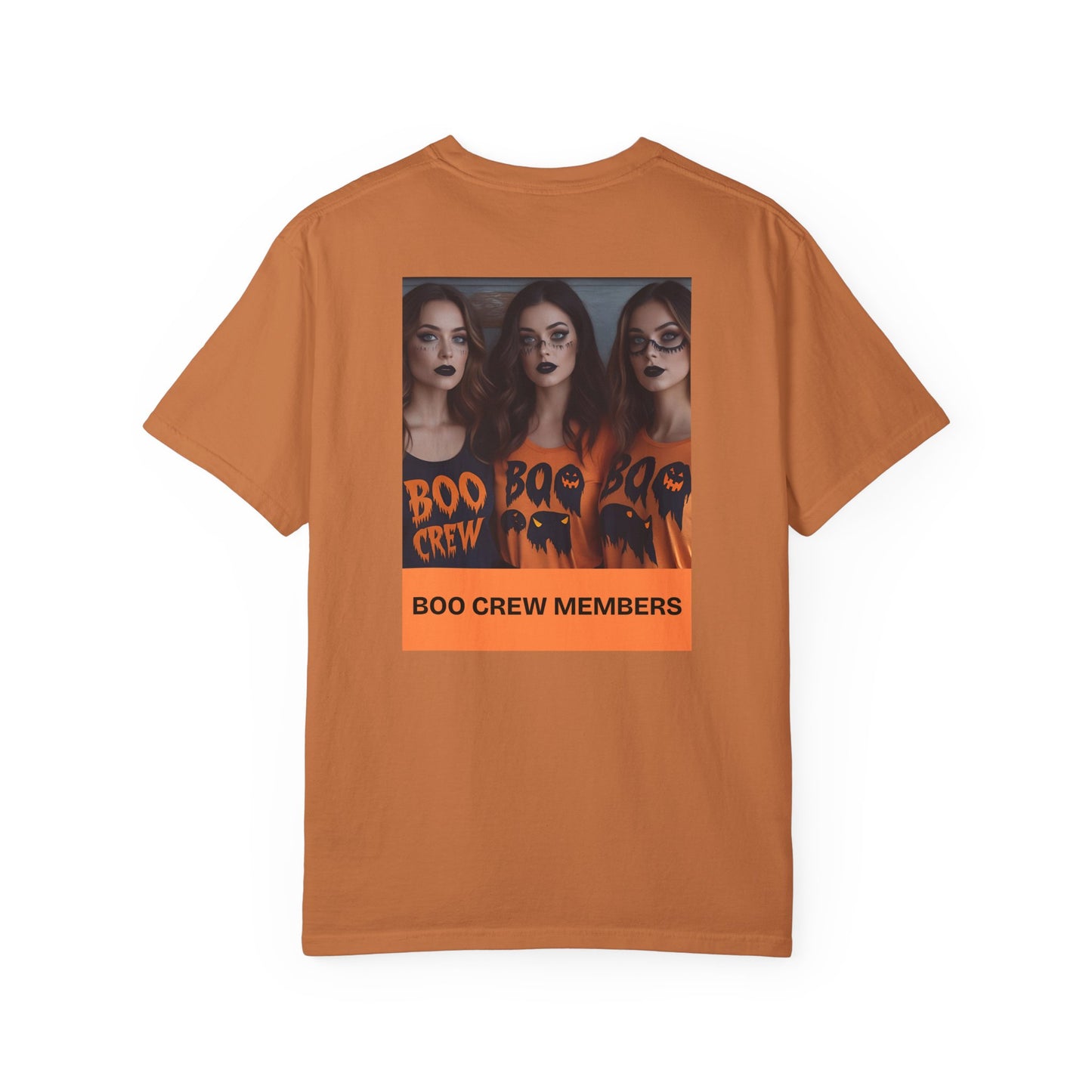 Boo Crew T-Shirt, Halloween Costume, Unisex Tee, Fall Fashion, Spooky Party Apparel, Gift for Halloween Lovers