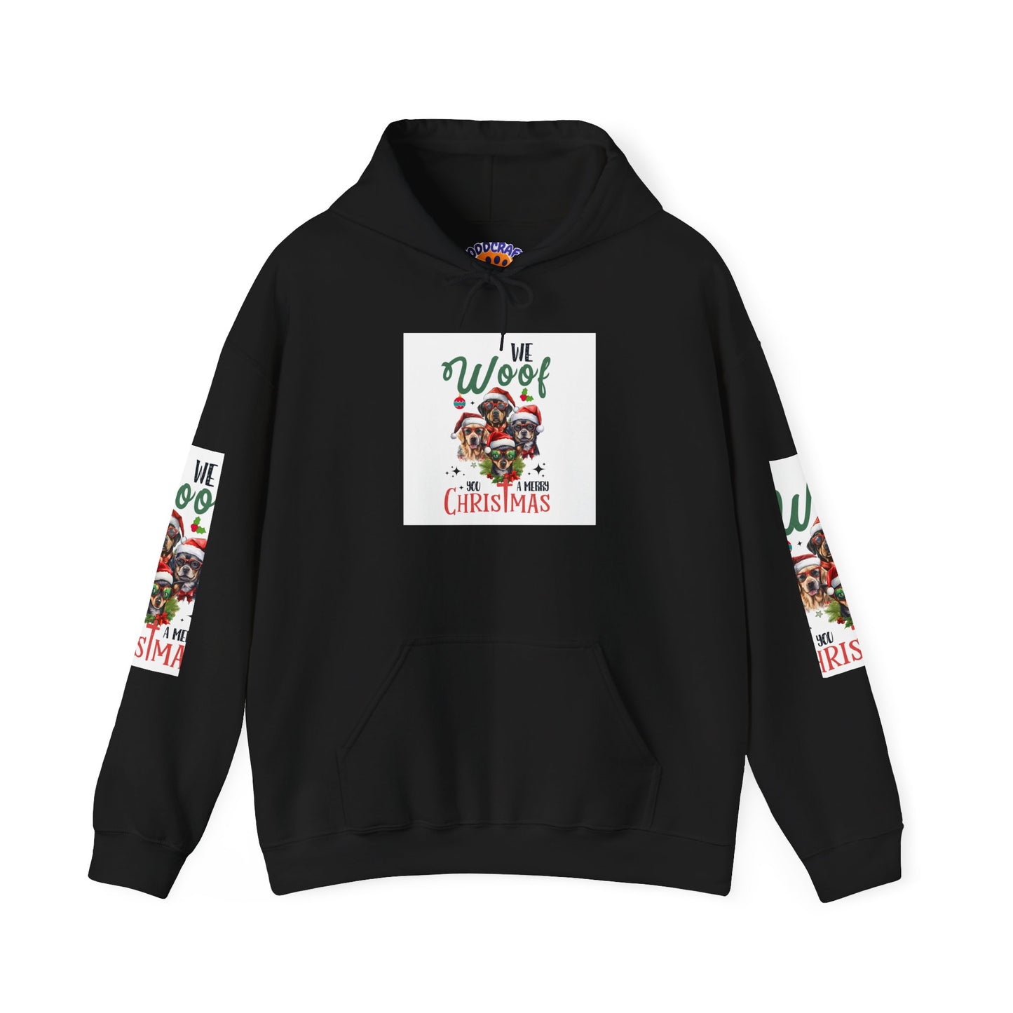 Christmas Dog Lovers Hoodie, Holiday Sweatshirt, Cute Pet Gift, Cozy Winter Apparel, Funny Xmas Sweatshirt, Warm Dog Mom Gift