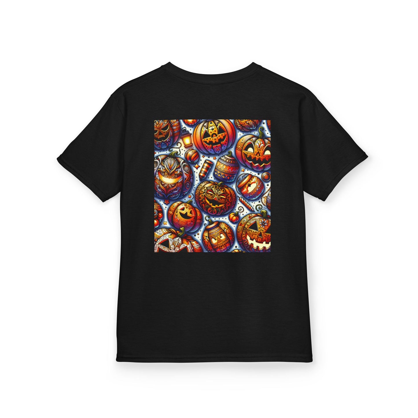 Kids Halloween Cotton Tee, Cute Spooky Shirt for Children, Fall Festive Wear, Trick or Treat Top, Halloween Costume T-Shirt