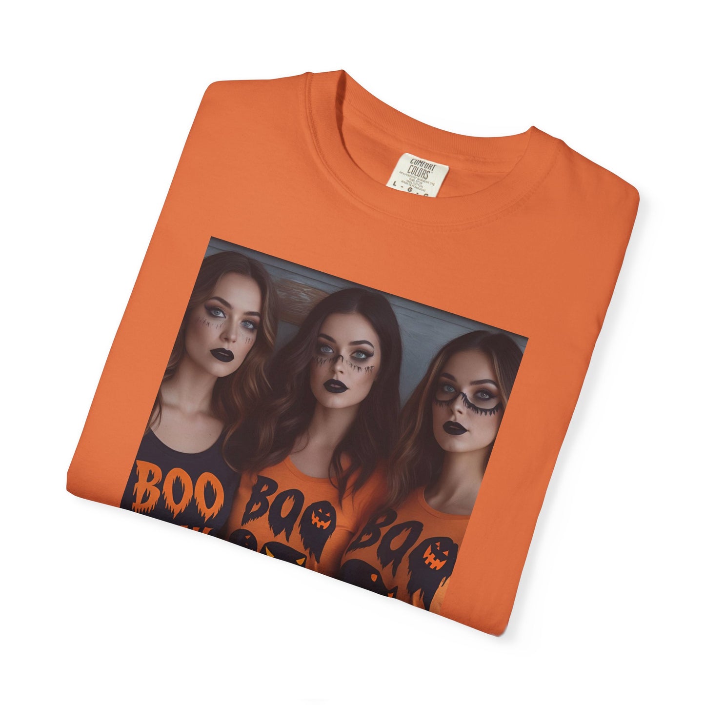 Boo Crew T-Shirt, Halloween Costume, Unisex Tee, Fall Fashion, Spooky Party Apparel, Gift for Halloween Lovers