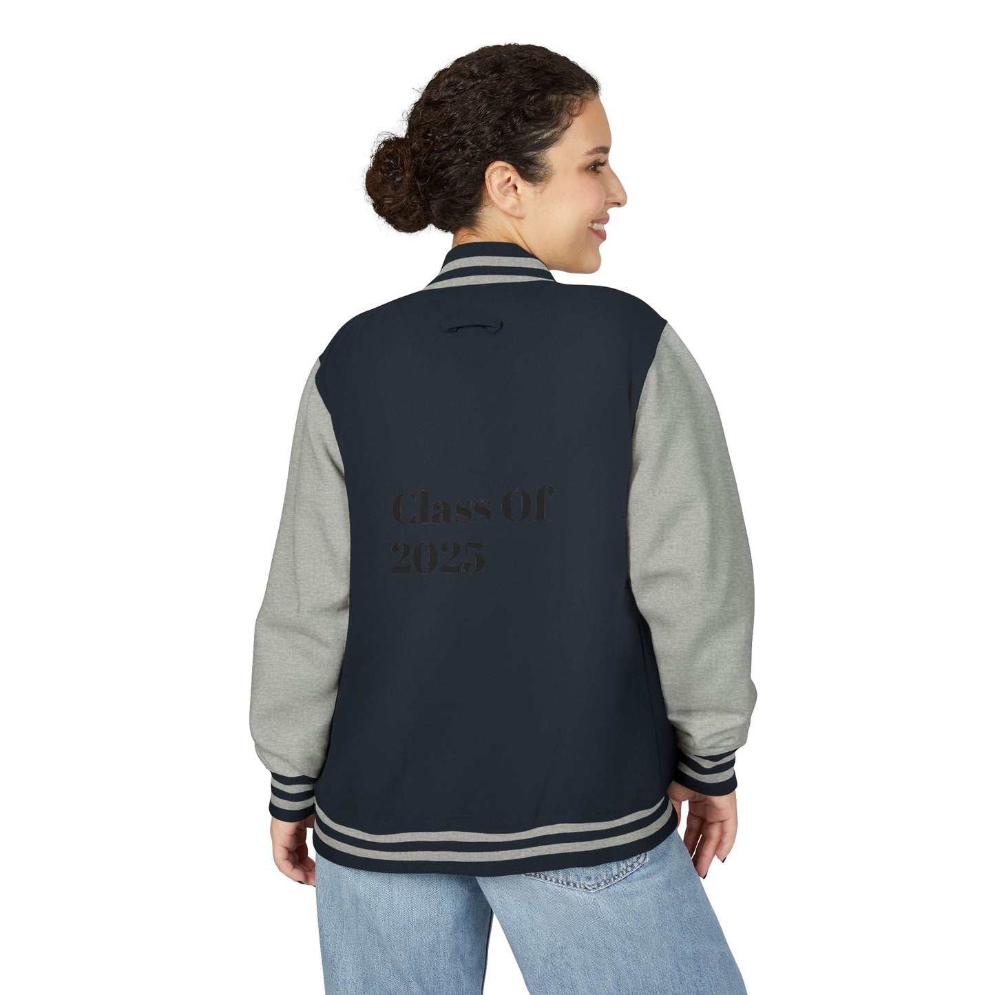2025 Class Of Unisex Heavyweight Letterman Jacket, Graduation Gift, School Spirit Wear, Personalized Varsity Jacket, Cozy Trendy Outerwear - Toddcraft