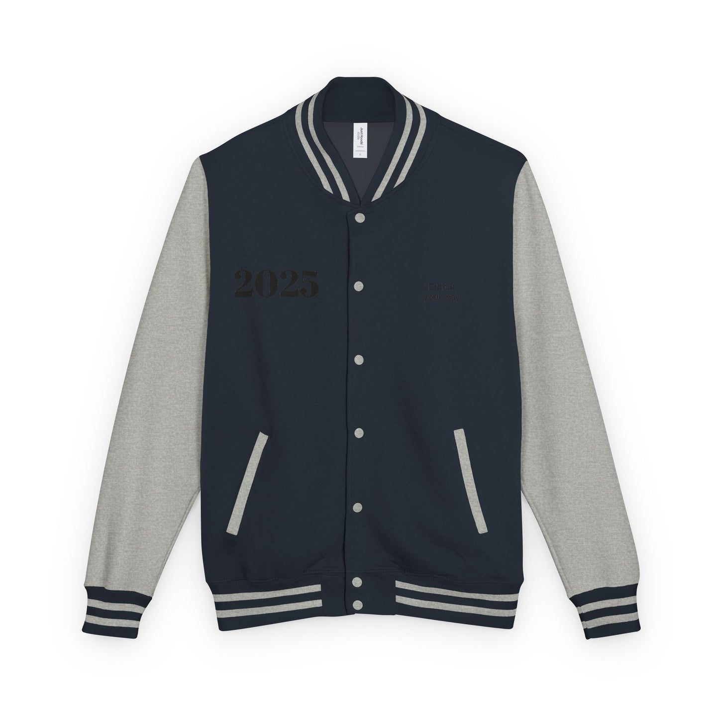2025 Class Of Unisex Heavyweight Letterman Jacket, Graduation Gift, School Spirit Wear, Personalized Varsity Jacket, Cozy Trendy Outerwear - Toddcraft