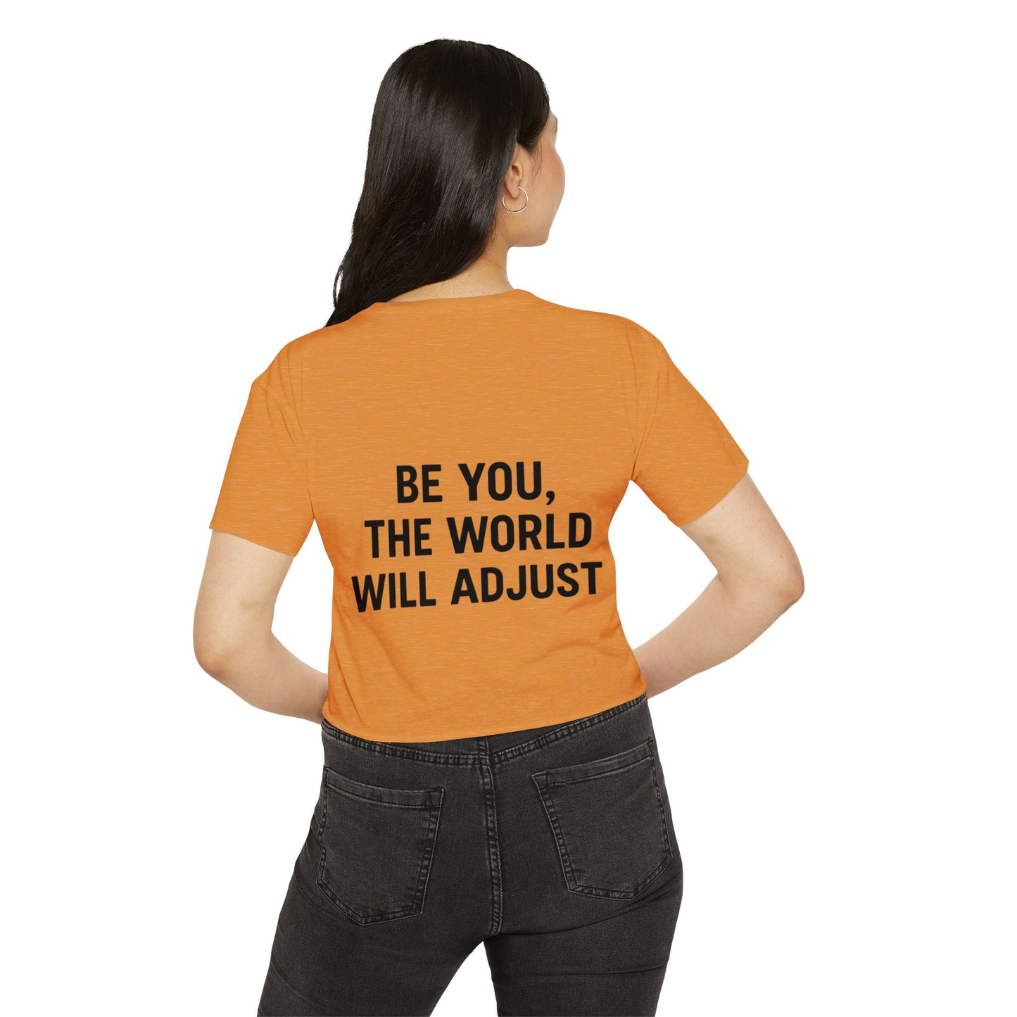 Women's Affirmation Crop Top, Trendy Summer Top, Festival Wear, Inspirational Fashion, Casual Chic, Gift for Her