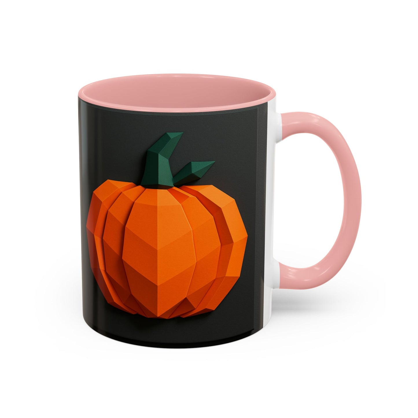Accent Coffee Mug (11, 15oz) Pumpkins Halloween festival - Toddcraft