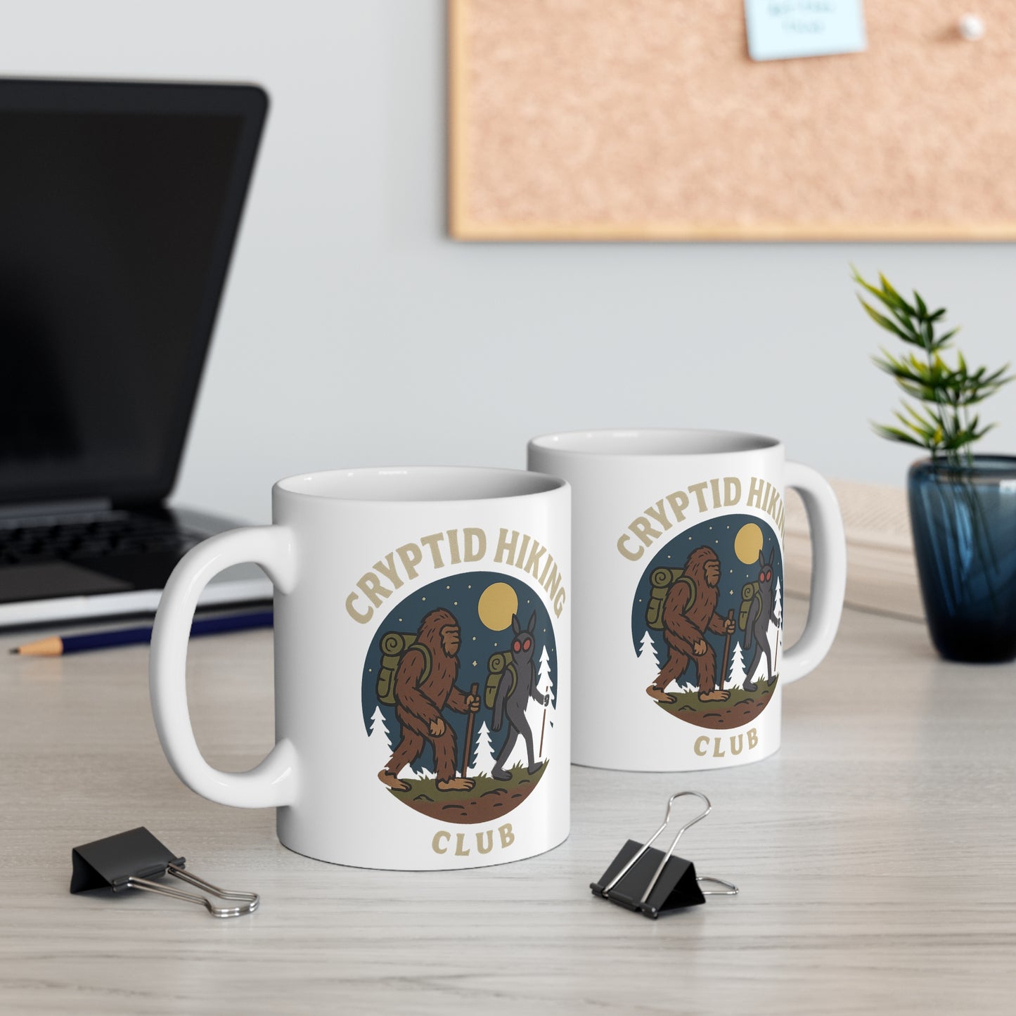 Cryptid Hiking Club Mug