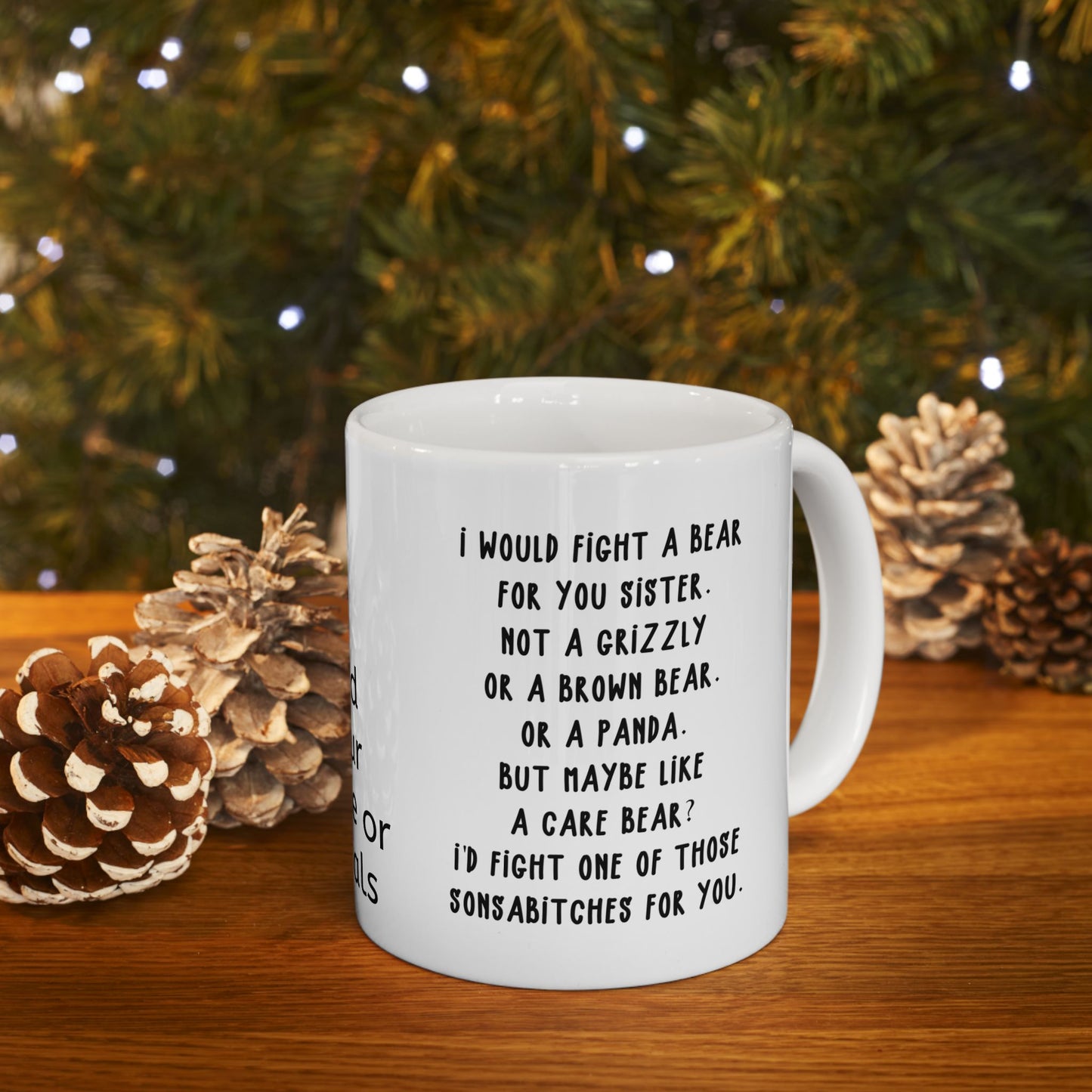 Personalized Inspirational Ceramic Mug, Custom Coffee Cup, Motivational Drinkware, Unique Gift for Her, Name or Initials Edition